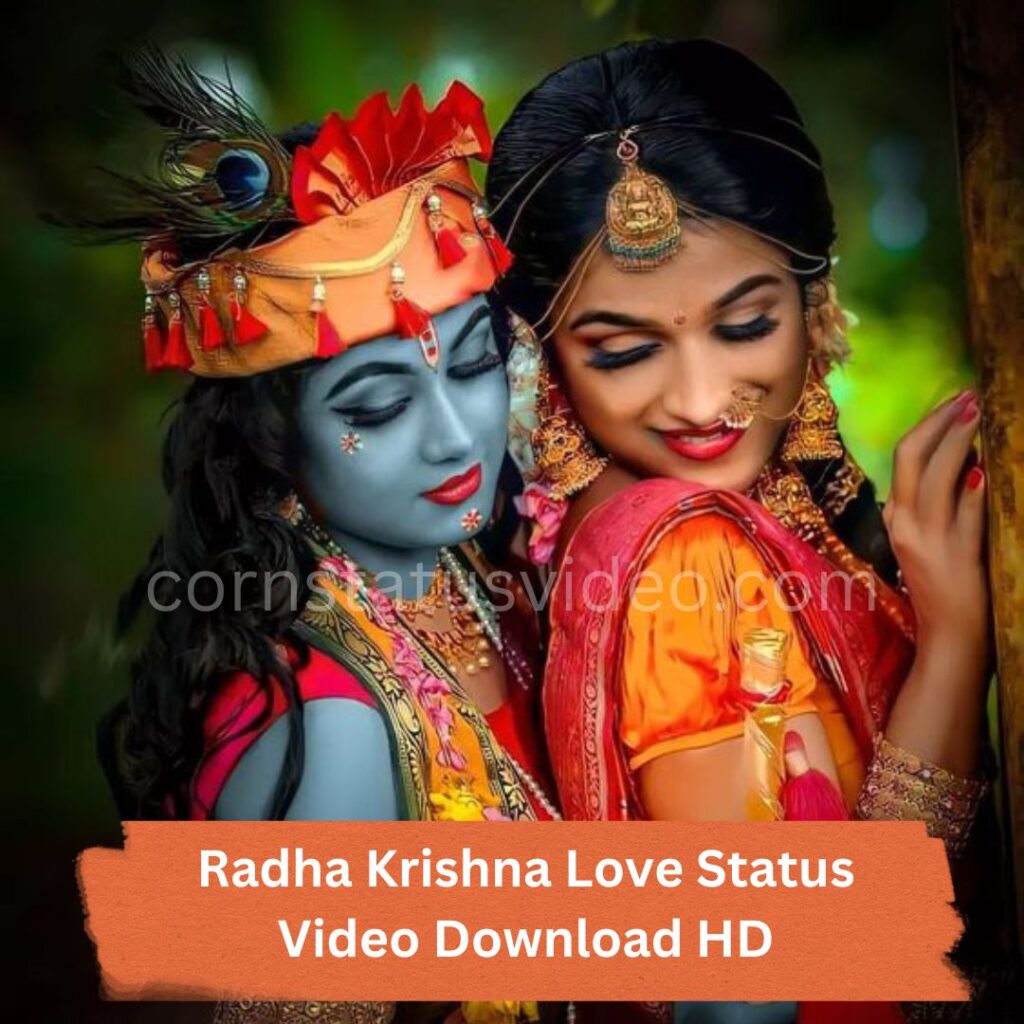 222+ Radha Krishna Love Status Video Download [2023] - Corn Status ...