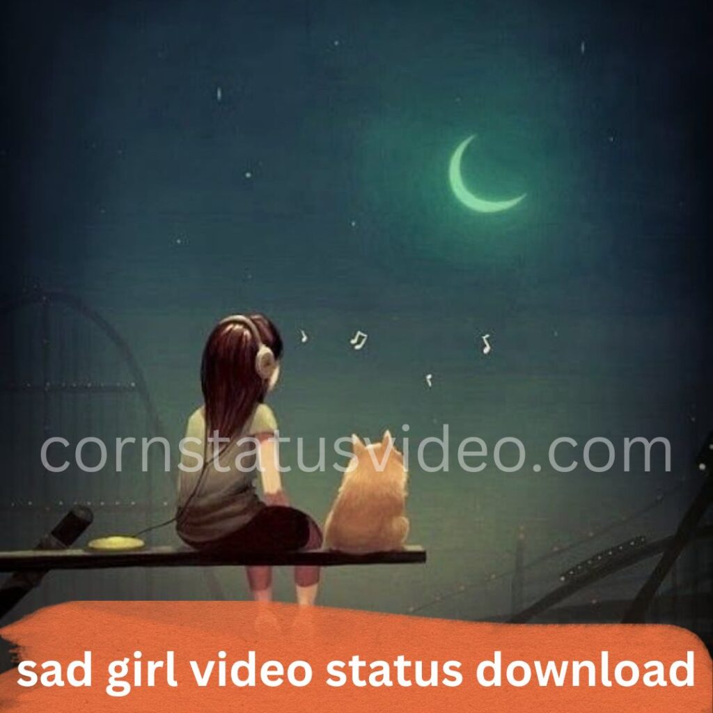 sad girl video status download