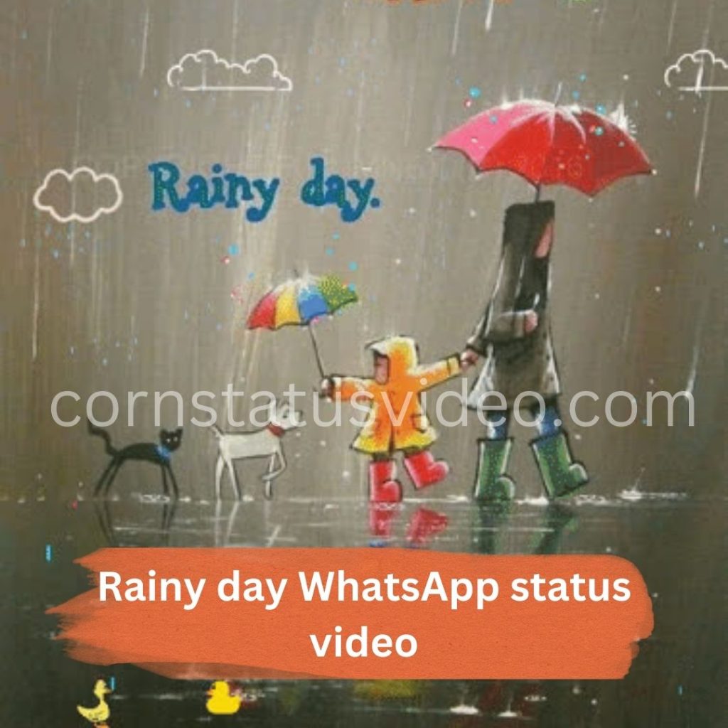 Rainy Day WhatsApp status video